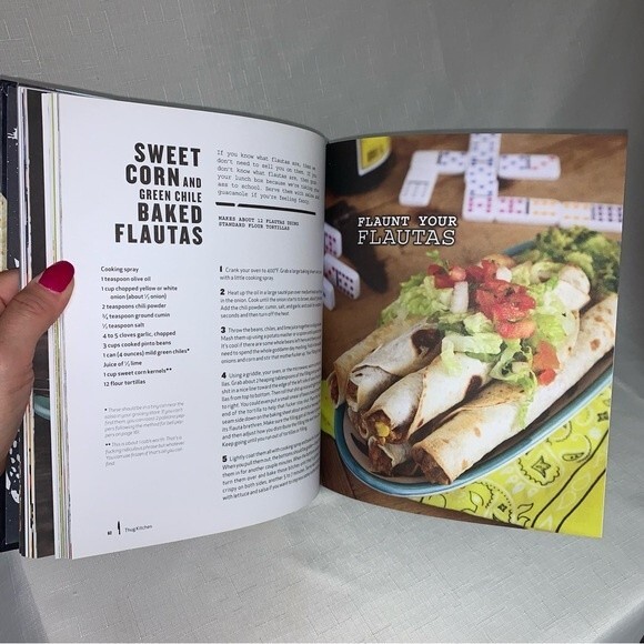 THUG KITCHEN Official Cookbook Eat Like You Give a F - Picture 7 of 8